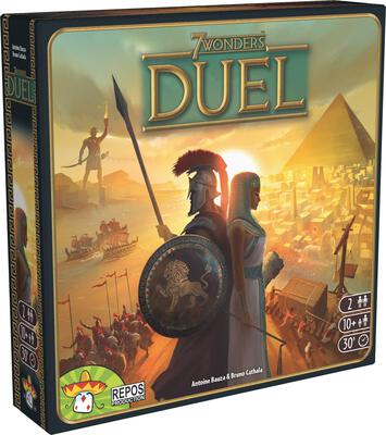 All details for the board game 7 Wonders Duel and similar games