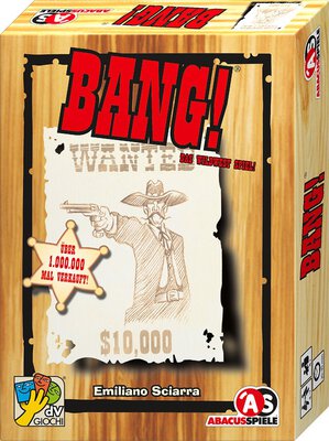 All details for the board game BANG! and similar games