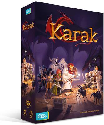All details for the board game Karak and similar games