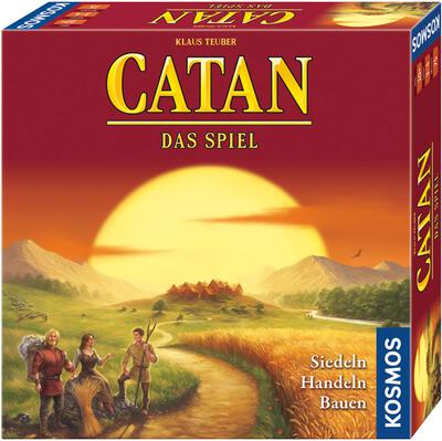 All details for the board game CATAN and similar games