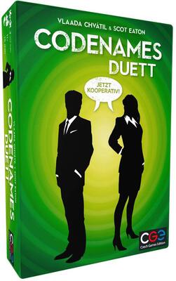 All details for the board game Codenames: Duet and similar games