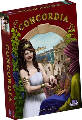 All details for the board game Concordia and similar games