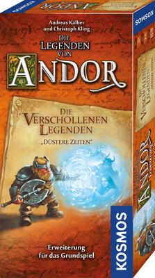 All details for the board game Die Legenden von Andor: Die verschollenen Legenden "Düstere Zeiten" and similar games