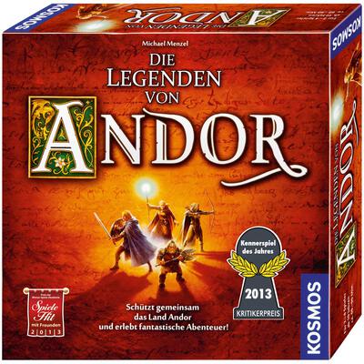 All details for the board game Legends of Andor and similar games