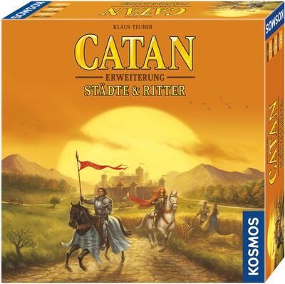 All details for the board game CATAN: Cities & Knights and similar games
