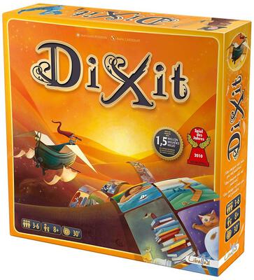 All details for the board game Dixit and similar games