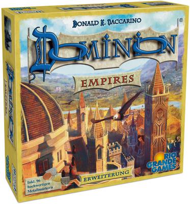 All details for the board game Dominion: Empires and similar games