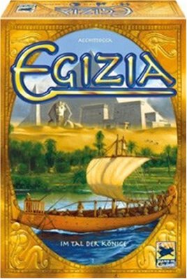 All details for the board game Egizia and similar games
