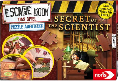 All details for the board game Escape Room: The Game – Puzzle Adventures: Secret of The Scientist and similar games