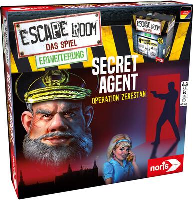 All details for the board game Escape Room: The Game – Secret Agent and similar games