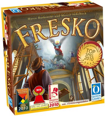 All details for the board game Fresco and similar games
