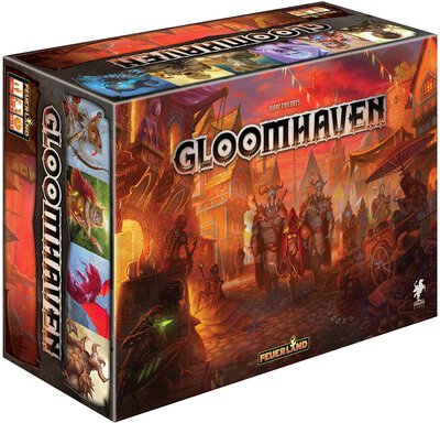 All details for the board game Gloomhaven and similar games