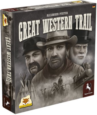 All details for the board game Great Western Trail and similar games