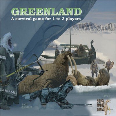All details for the board game Greenland and similar games
