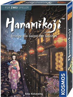 All details for the board game Hanamikoji and similar games