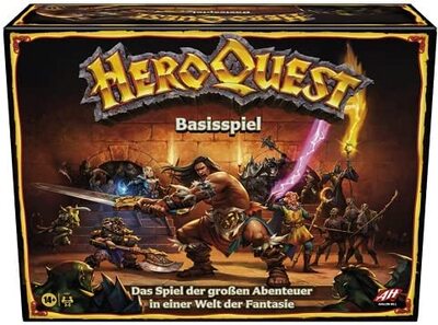 All details for the board game HeroQuest and similar games