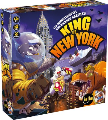 All details for the board game King of New York and similar games