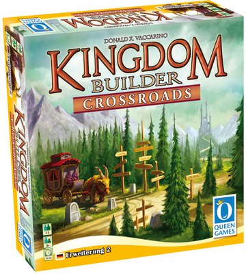 All details for the board game Kingdom Builder: Crossroads and similar games
