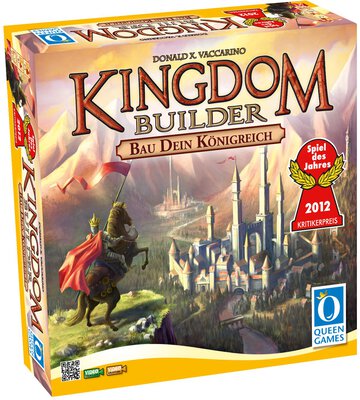 All details for the board game Kingdom Builder and similar games