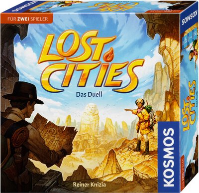 All details for the board game Lost Cities and similar games