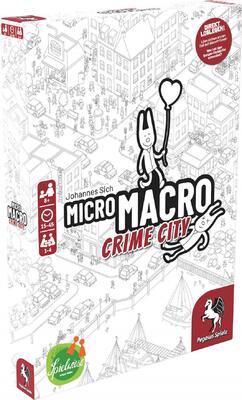 All details for the board game MicroMacro: Crime City and similar games