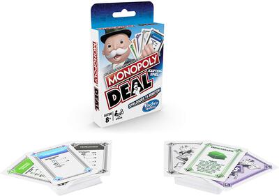 All details for the board game Monopoly Deal and similar games