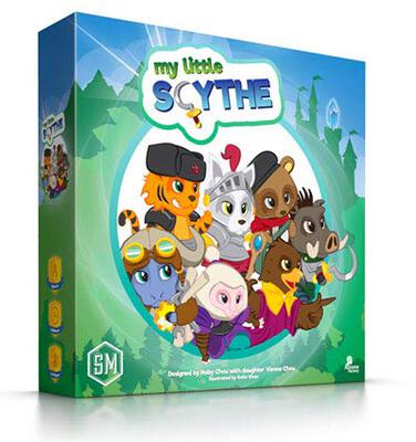 All details for the board game My Little Scythe and similar games