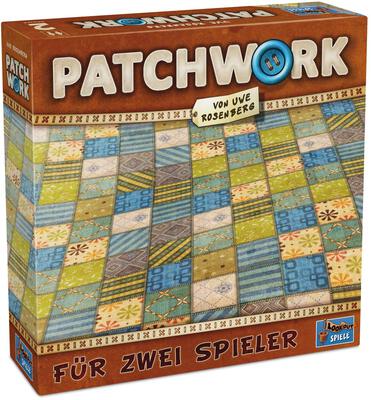 All details for the board game Patchwork and similar games