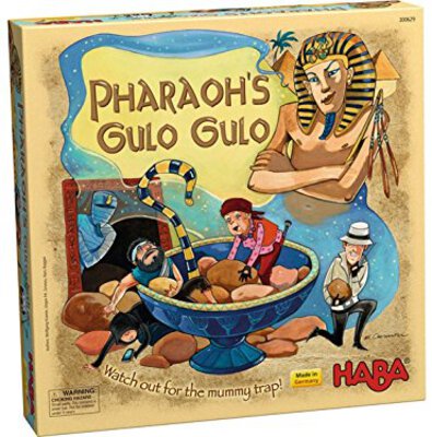 All details for the board game Pharaoh's Gulo Gulo and similar games
