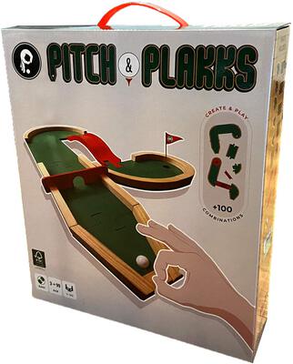 All details for the board game Pitch&Plakks and similar games
