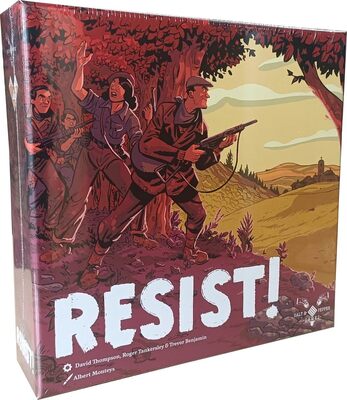 All details for the board game Resist! and similar games