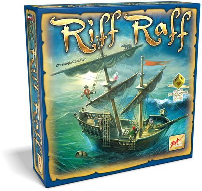 All details for the board game Riff Raff and similar games
