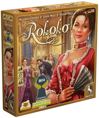 All details for the board game Rococo and similar games