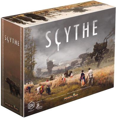 All details for the board game Scythe and similar games