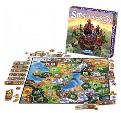 All details for the board game Small World and similar games