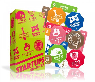 All details for the board game Startups and similar games
