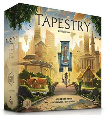 All details for the board game Tapestry and similar games