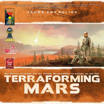 All details for the board game Terraforming Mars and similar games