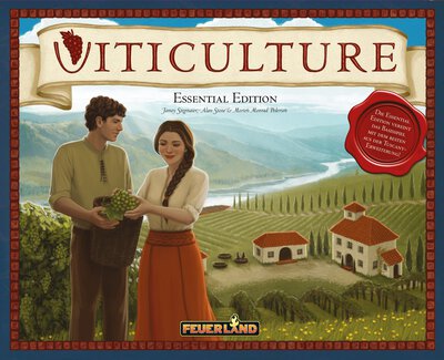 All details for the board game Viticulture and similar games