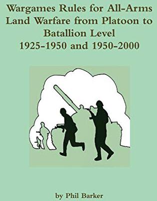 All details for the board game War Game Rules 1925-1950: Wargames Rules for All Arms Land Warfare From Platoon to Battalion Level and similar games