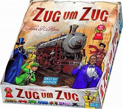 All details for the board game Ticket to Ride and similar games