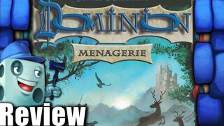 YouTube Review for the game "Dominion: Menagerie" by The Dice Tower