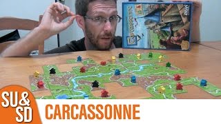 YouTube Review for the game "Carcassonne" by Shut Up & Sit Down