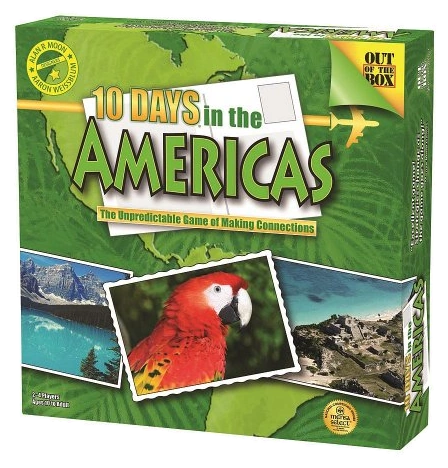 All details for the board game 10 Days in the Americas and similar games