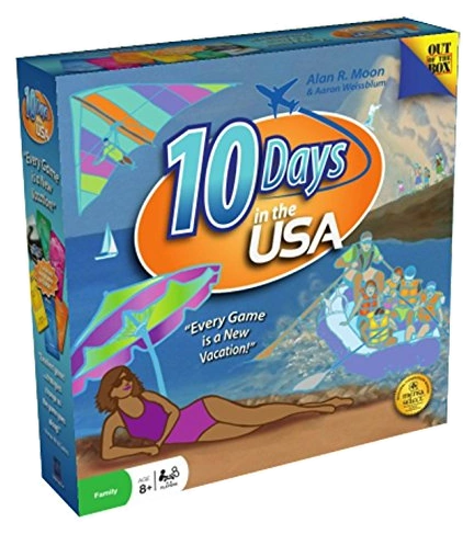 All details for the board game 10 Days in the USA and similar games