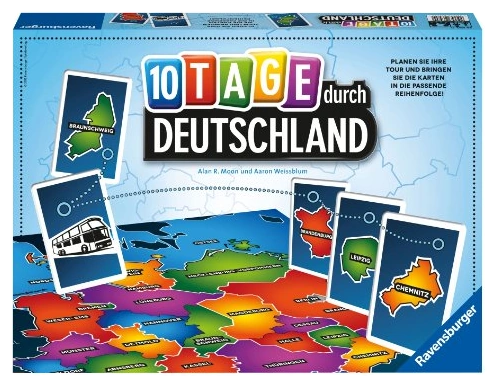 All details for the board game 10 Tage durch Deutschland and similar games