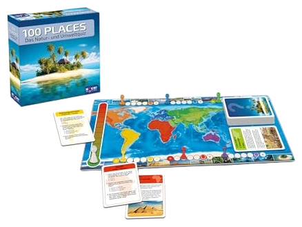 All details for the board game 100 Places and similar games