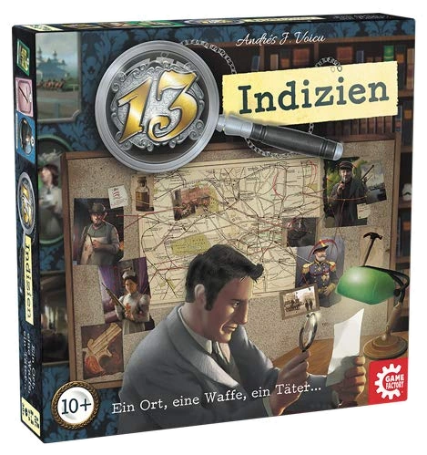 All details for the board game 13 Clues and similar games