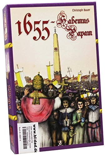 All details for the board game 1655: Habemus Papam and similar games