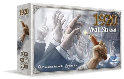 All details for the board game 1920 Wall Street and similar games